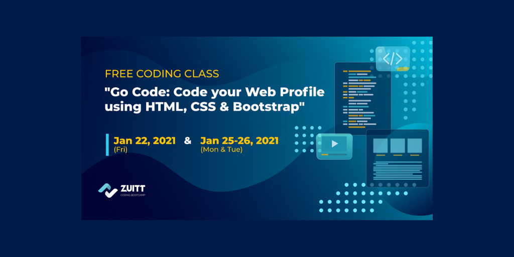 FREE CODING CLASSES in January 2021 | Go Code: Code your Web Profile ...